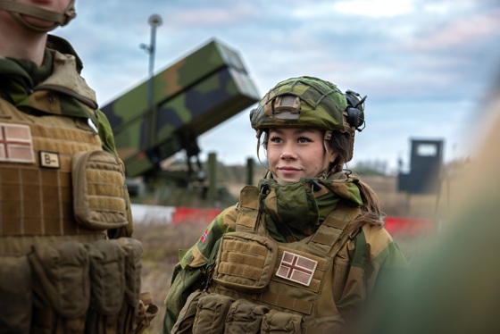 Norske luftvernsoldater i Polen